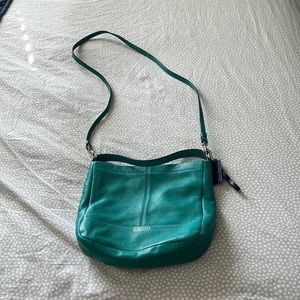 Bright Jade Coach Crossbody